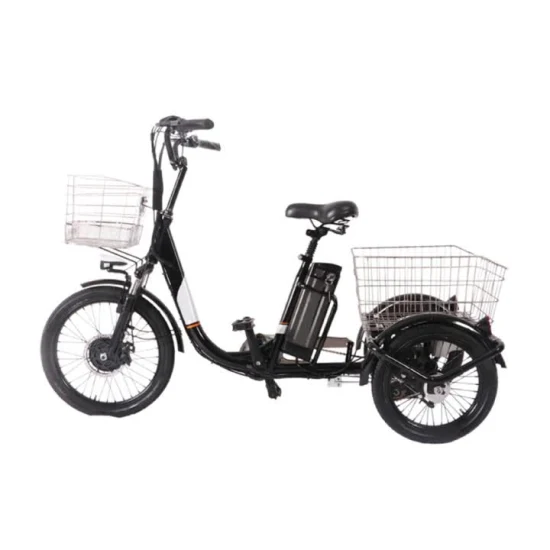 Hot Sell Electric Lady City Bike Bicycle Tricycle Trikevtuvia 24 Inch Electric Trike Fat Tire36V Lithium Battery Electric Drift Scooter Trike