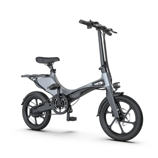 36V 250W 16inch Foldable Ebike Mini Folding Electric Mountain Bike with Rear Drive Motor